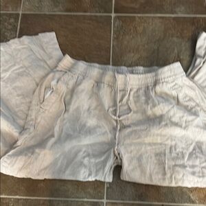 Women's White Casual Shorts